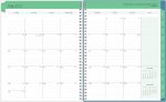 Blue Sky 2022-2023 Academic Year Teacher Weekly & Monthly Lesson Planner, 8.5" x 11", Flexible Cover, Wirebound, Ditsy Dapple Light (132002-A23) - Image 3